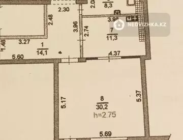 110.5 м², 3-комнатная квартира, этаж 12 из 16, 110 м², изображение - 19