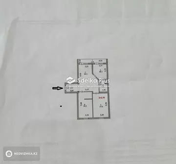 99 м², 3-комнатная квартира, этаж 4 из 10, 99 м², изображение - 1