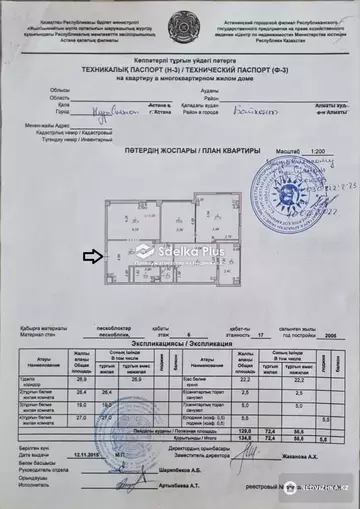 135 м², 3-комнатная квартира, этаж 6 из 17, 135 м², изображение - 0