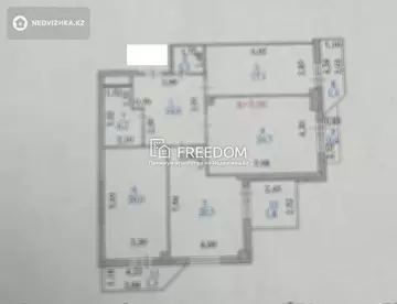 110.2 м², 3-комнатная квартира, этаж 7 из 22, 110 м², изображение - 34