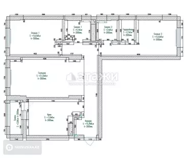 96 м², 3-комнатная квартира, этаж 8 из 9, 96 м², изображение - 54