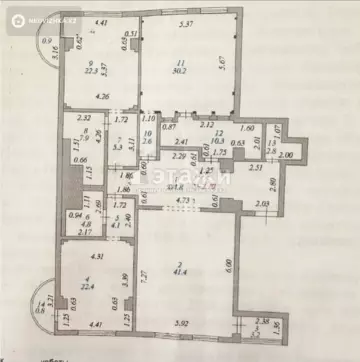 185 м², 4-комнатная квартира, этаж 9 из 10, 185 м², изображение - 20