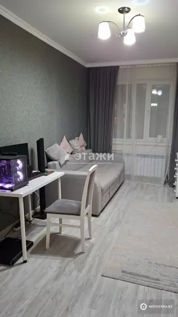 1-комнатная квартира, этаж 8 из 9, 35 м²