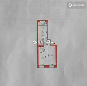 2-комнатная квартира, этаж 10 из 12, 68 м²