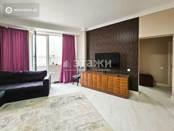 60 м², 2-комнатная квартира, этаж 30 из 30, 60 м², на длительный срок, изображение - 1
