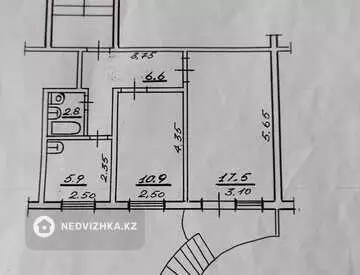 Торговое помещение, этаж 1 из 1, 44 м²