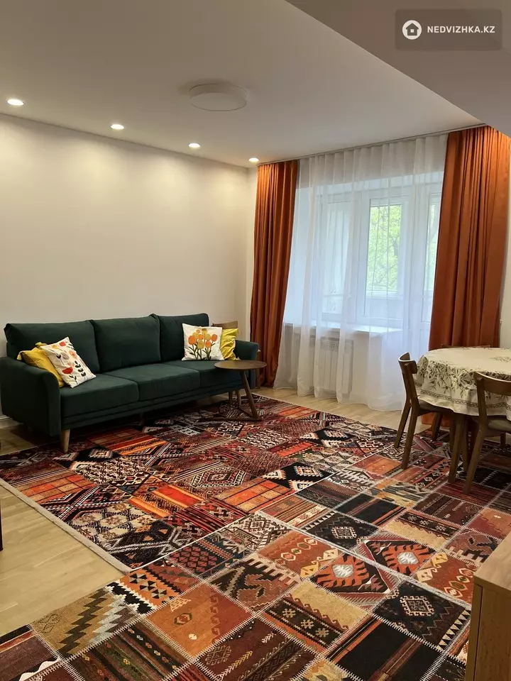 63 м², 2-комнатная квартира, этаж 3 из 5, 63 м², на длительный срок, изображение - 1