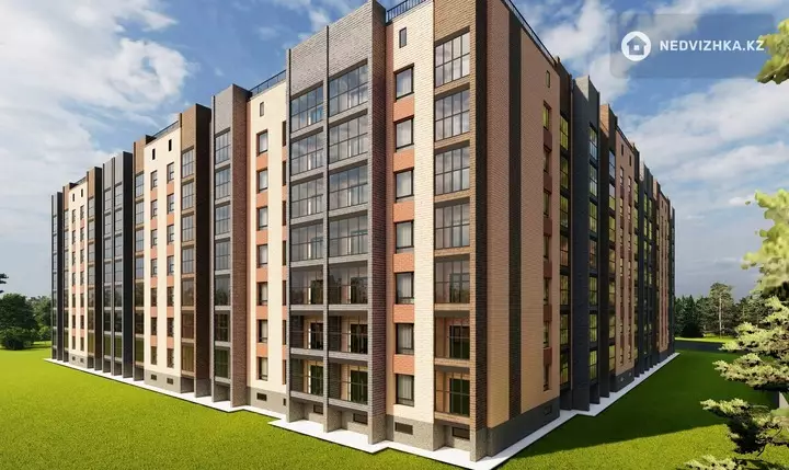 44.6 м², 1-комнатная квартира, этаж 2 из 8, 45 м², изображение - 1