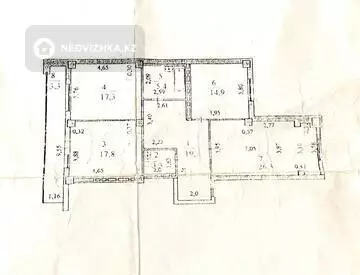 107.6 м², 3-комнатная квартира, этаж 2 из 9, 108 м², изображение - 20