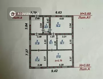 77 м², 5-комнатный дом, 6 соток, 77 м², изображение - 9