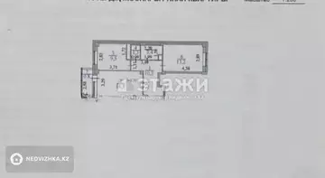 55 м², 2-комнатная квартира, этаж 10 из 15, 55 м², изображение - 17