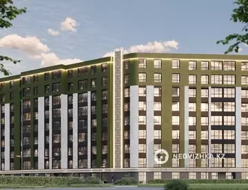 1-комнатная квартира, этаж 1 из 9, 44 м²