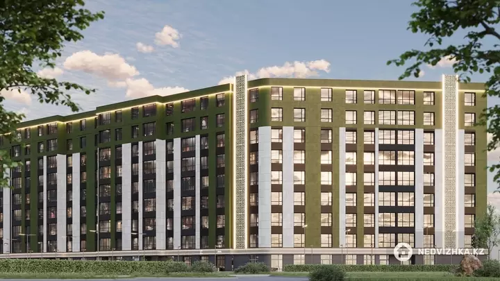 44 м², 1-комнатная квартира, этаж 1 из 9, 44 м², изображение - 1