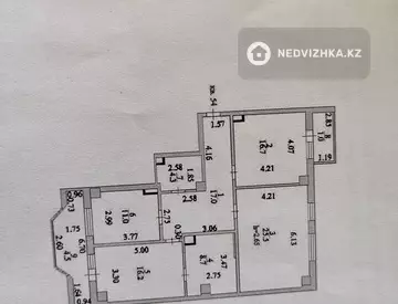 3-комнатная квартира, этаж 1 из 9, 105 м²