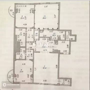 185 м², 4-комнатная квартира, этаж 9 из 10, 185 м², изображение - 19