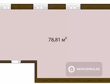 3-комнатная квартира, этаж 2 из 5, 79 м²