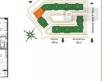 81.55 м², 3-комнатная квартира, этаж 3 из 9, 82 м², изображение - 14