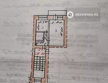 1-комнатная квартира, этаж 5 из 5, 32 м²
