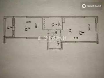 45 м², 2-комнатная квартира, этаж 4 из 17, 45 м², изображение - 15