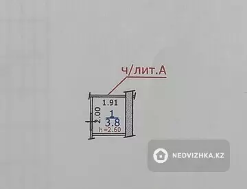 60 м², 2-комнатная квартира, этаж 15 из 16, 60 м², изображение - 19