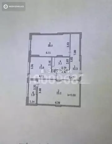 2-комнатная квартира, этаж 8 из 14, 75 м²