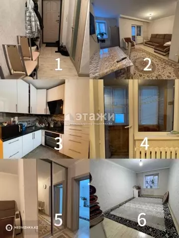2-комнатная квартира, этаж 2 из 5, 52 м²