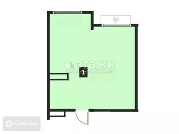 41 м², 1-комнатная квартира, этаж 11 из 17, 41 м², изображение - 5
