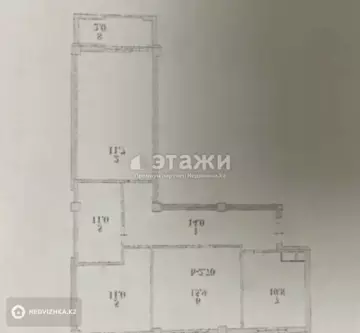 71 м², 3-комнатная квартира, этаж 2 из 8, 71 м², изображение - 9
