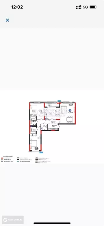 114 м², 3-комнатная квартира, этаж 6 из 16, 114 м², изображение - 45