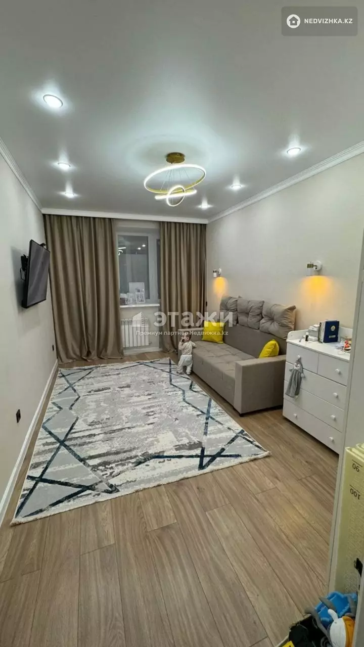 40 м², 1-комнатная квартира, этаж 9 из 9, 40 м², изображение - 1
