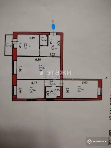 85 м², 3-комнатная квартира, этаж 9 из 10, 85 м², изображение - 14