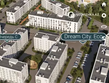 1-комнатная квартира, этаж 3 из 6, 34 м²