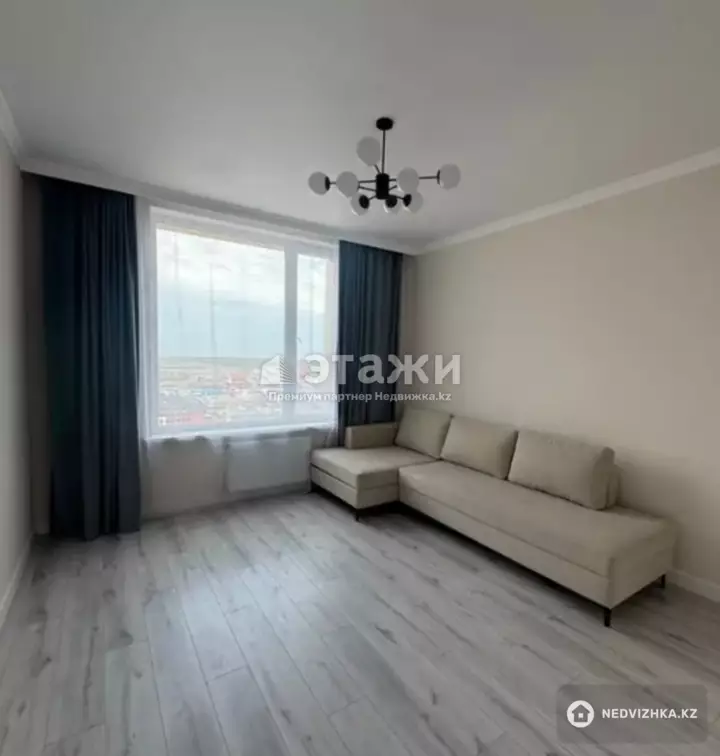 39 м², 1-комнатная квартира, этаж 17 из 17, 39 м², изображение - 1