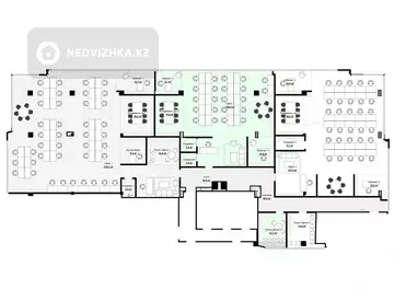 162.1 м², Офисное помещение, этаж 8 из 13, в бизнес-центре, 162 м², на длительный срок, изображение - 10