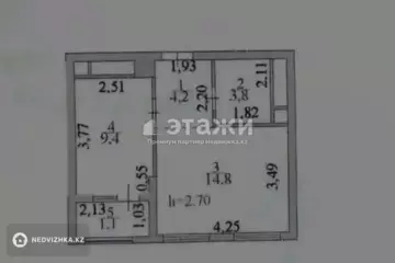 33 м², 1-комнатная квартира, этаж 3 из 16, 33 м², изображение - 4