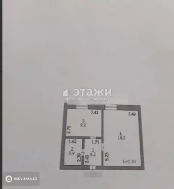35.6 м², 1-комнатная квартира, этаж 6 из 6, 36 м², изображение - 7
