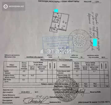 33.3 м², 1-комнатная квартира, этаж 7 из 17, 33 м², изображение - 14