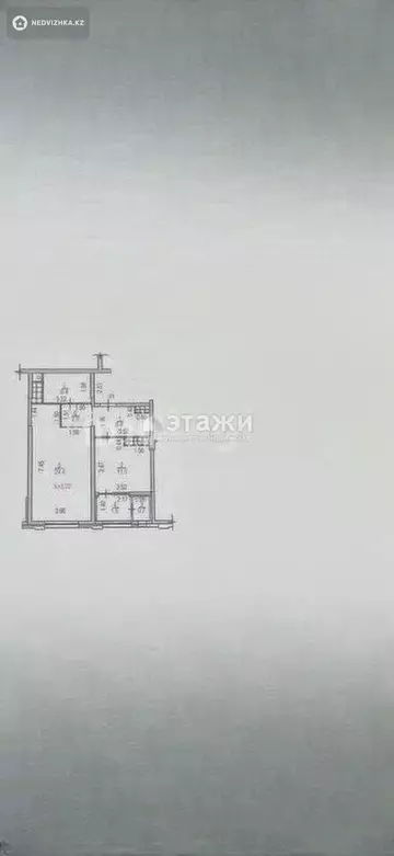 54 м², 2-комнатная квартира, этаж 17 из 19, 54 м², изображение - 9