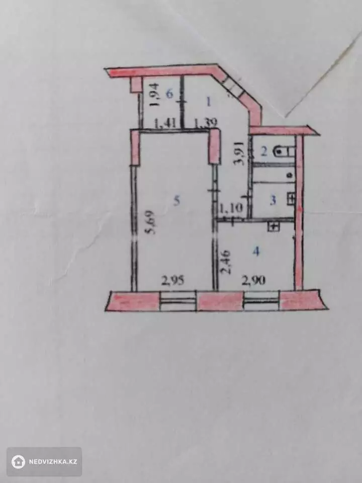 36.8 м², 1-комнатный дом, 1 соток, 37 м², изображение - 1