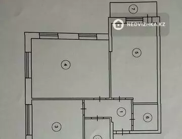 67.5 м², 2-комнатная квартира, этаж 5 из 8, 68 м², изображение - 9