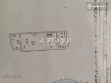1-комнатная квартира, этаж 20 из 22, 31 м²