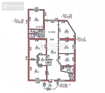 15-комнатный дом, 6 соток, 427 м², на длительный срок