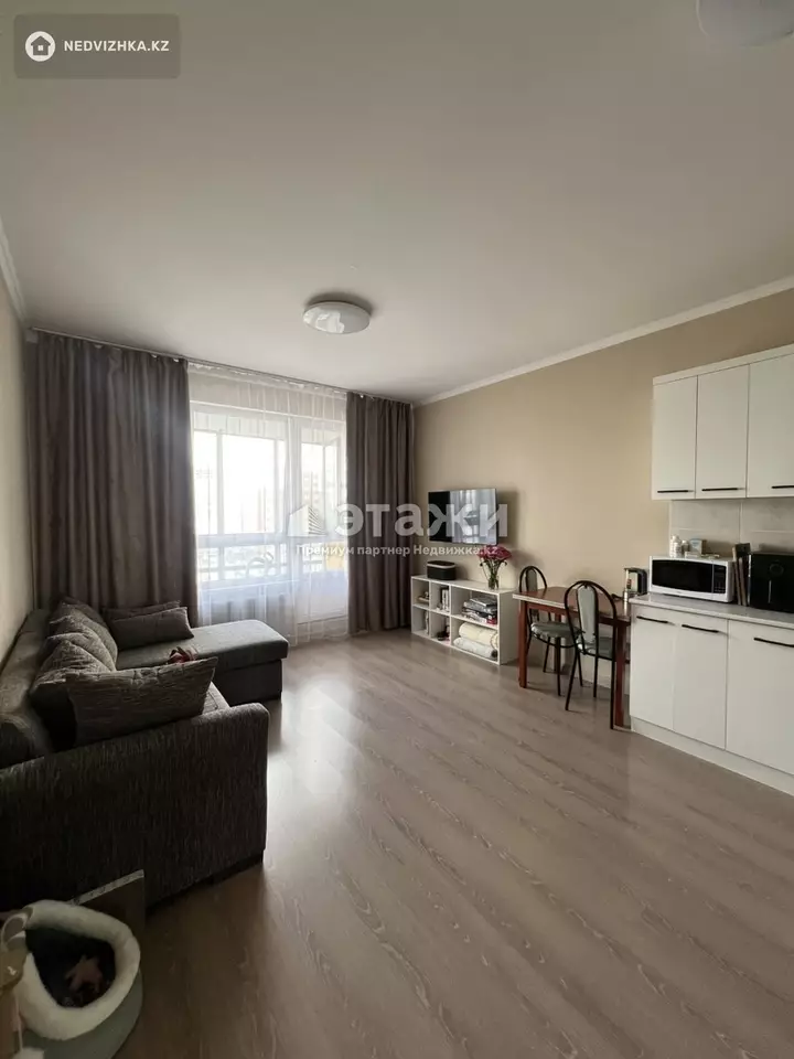 46.5 м², 1-комнатная квартира, этаж 15 из 22, 46 м², изображение - 1