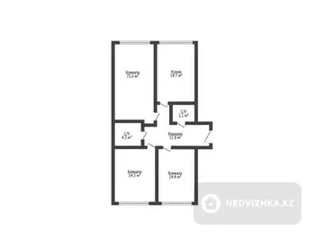 85 м², 3-комнатная квартира, этаж 2 из 9, 85 м², изображение - 7