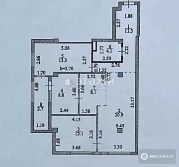 81.5 м², 4-комнатная квартира, этаж 2 из 6, 82 м², изображение - 9