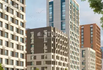 1-комнатная квартира, этаж 5 из 17, 43 м²