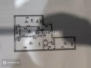 89.9 м², 4-комнатная квартира, этаж 2 из 10, 90 м², изображение - 14