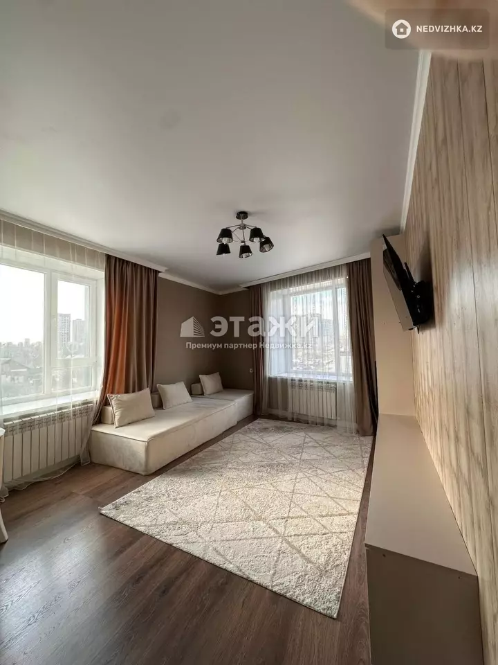 62.8 м², 2-комнатная квартира, этаж 2 из 12, 63 м², изображение - 1