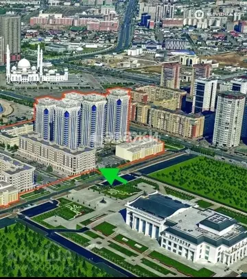 3-комнатная квартира, этаж 4 из 19, 64 м²
