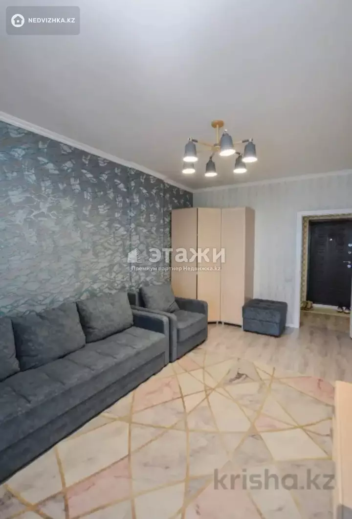 43 м², 1-комнатная квартира, этаж 12 из 24, 43 м², изображение - 1
